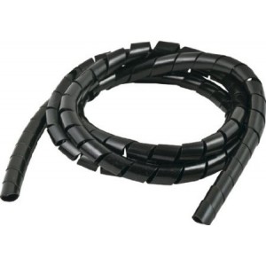 Sleeving wrap cable spiral 12mm Black (PER 1M)